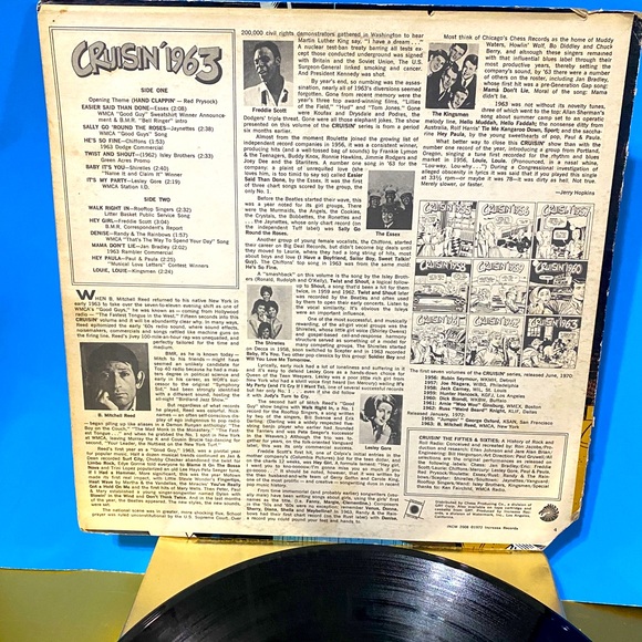 CRUISING 1963 VINYL RECORD ALBUM IN CM-2008 VINTAGE 1972 12” LP - Picture 6 of 15